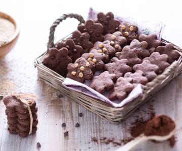 Galletas de quinoa y chocolate