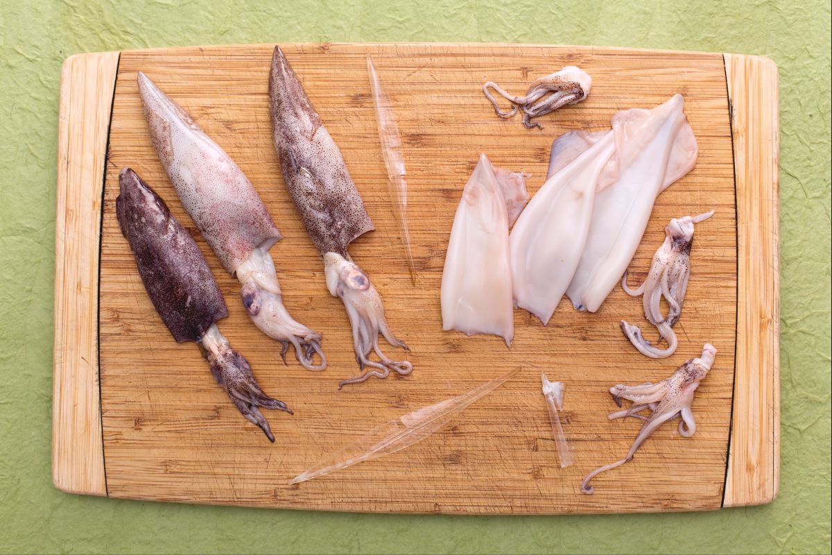 Cómo limpiar los calamares