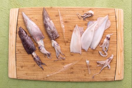 Cómo limpiar los calamares