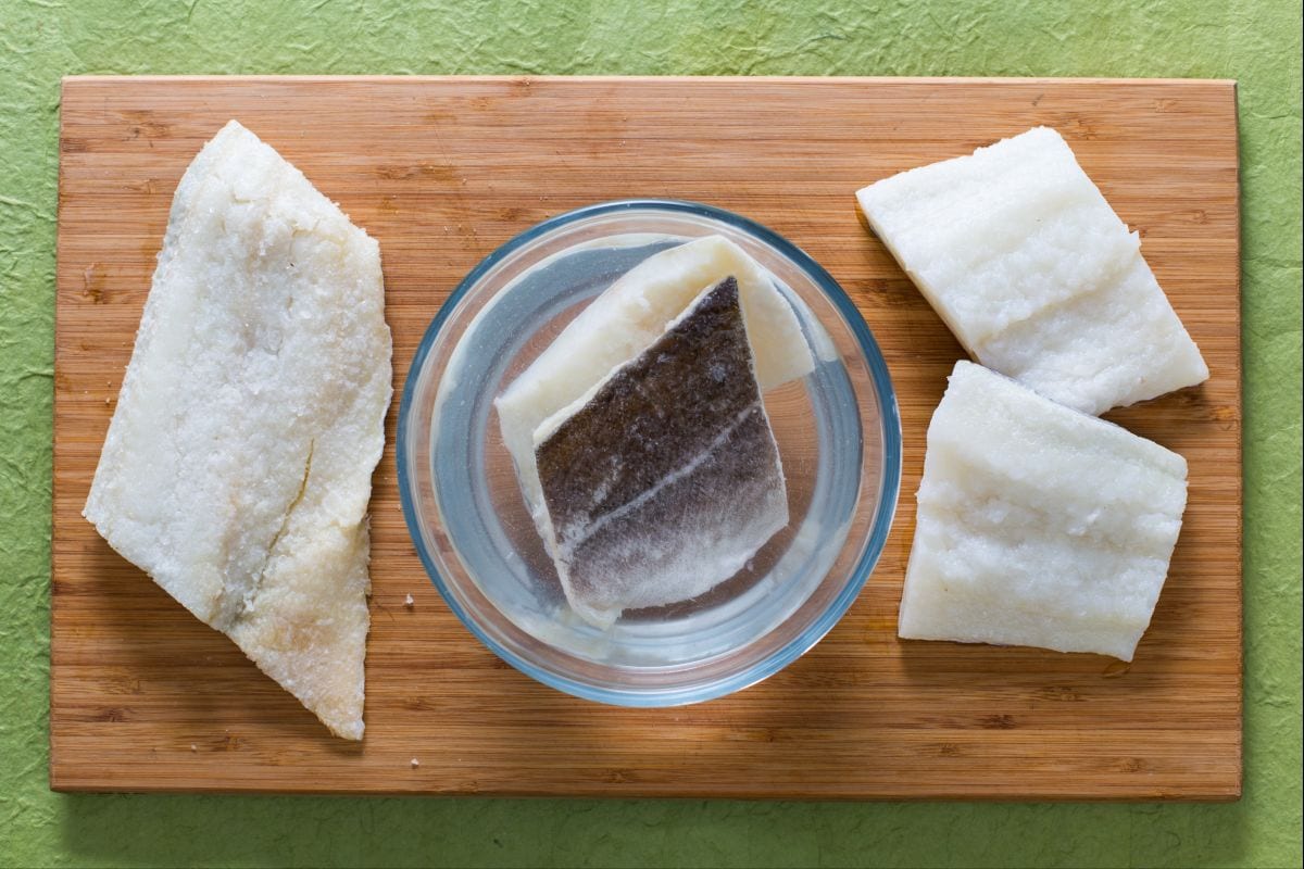Cómo desalar el bacalao