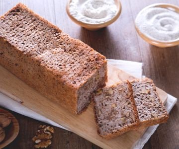 Pan de nueces sin gluten