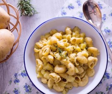 Pasta y patatas