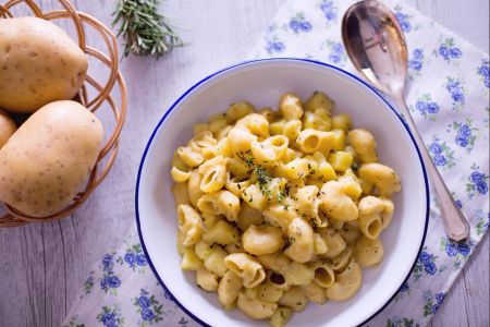Pasta y patatas