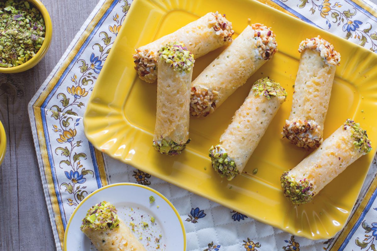 Cannoli de Grana rellenos