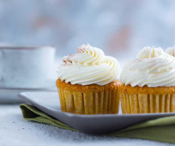Cupcake de calabaza y zanahoria