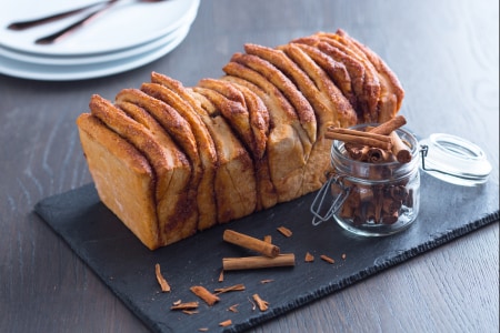 Pan de canela para desarmar