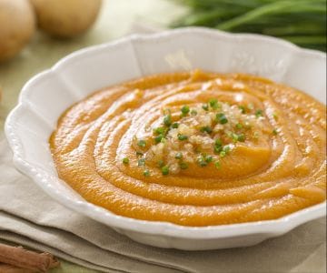 Crema de zanahoria a la canela