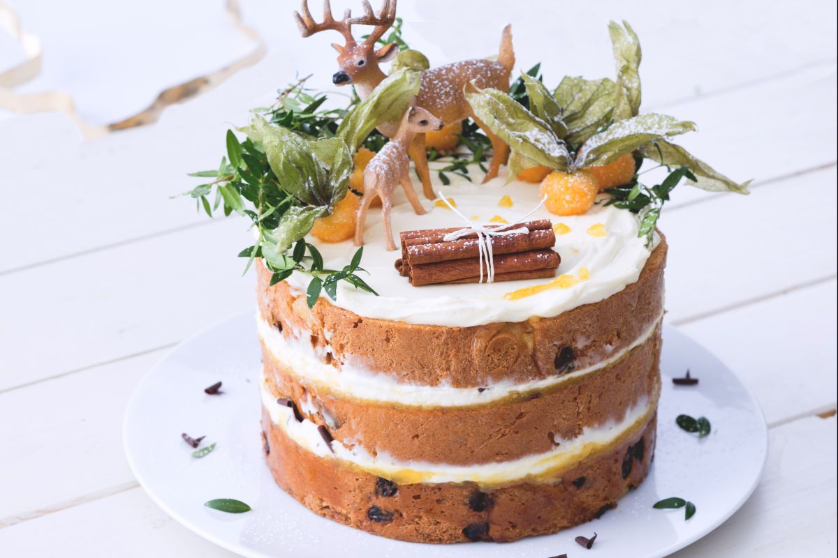 Woodland cake de panettone