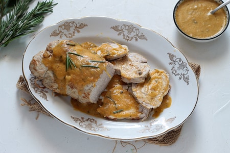 Asado de pavo en olla