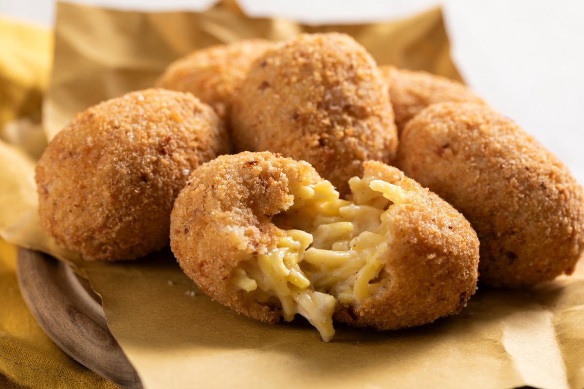 Supplì cacio e pepe