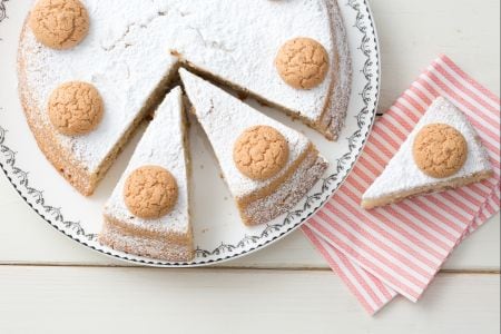 Tarta de amaretti