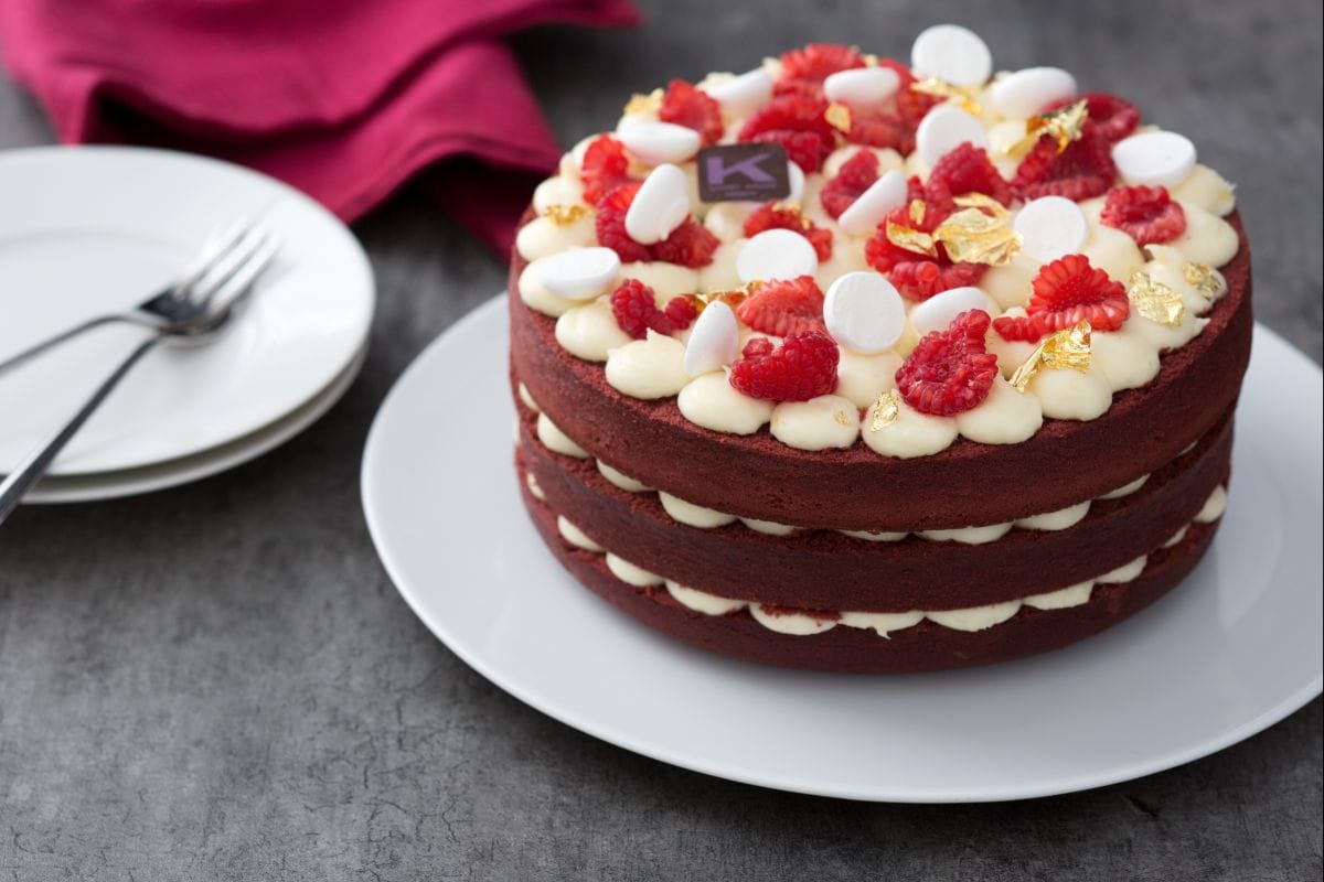 Pastel de Terciopelo Rojo