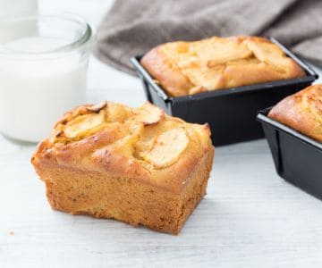 Mini plumcake sin azúcar