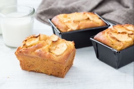 Mini plumcake sin azúcar