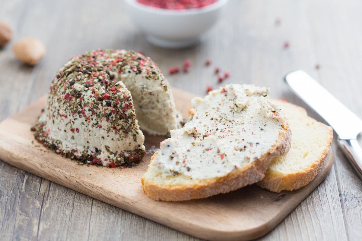 Queso vegano untable