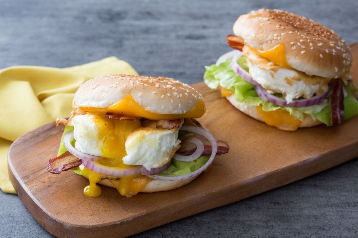 Hamburguesa de huevo