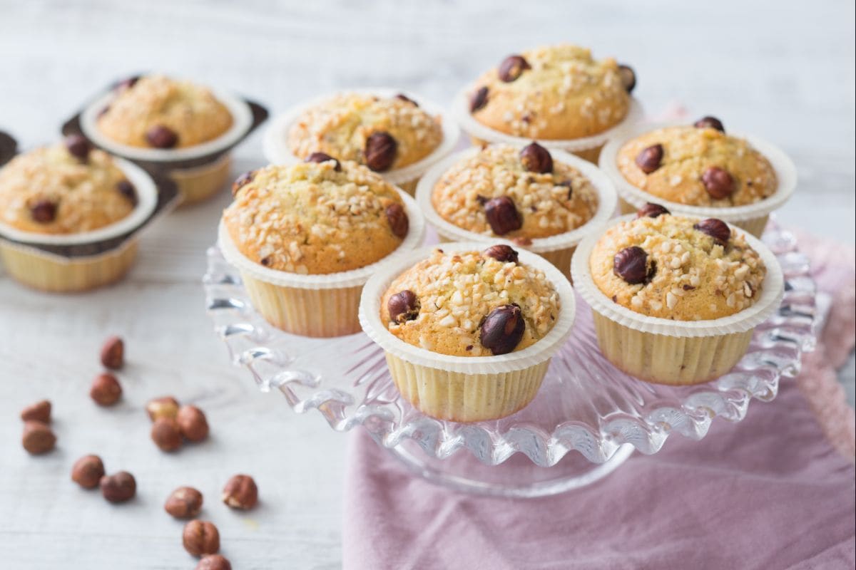 Muffin de avellanas