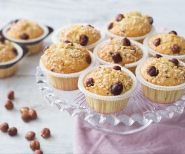 Muffin de avellanas