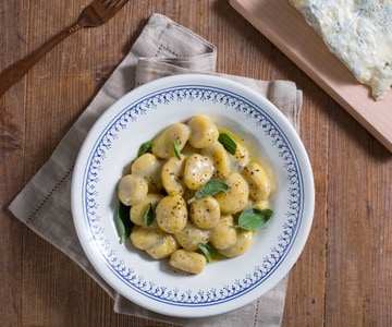 Gnocchi al gorgonzola
