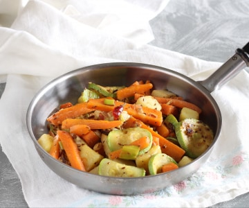 Verduras guisadas con especias