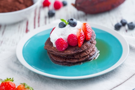 Pancake de cacao