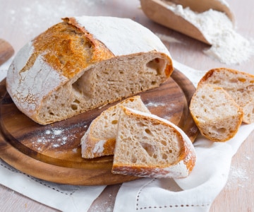 Pan con harina tipo 1