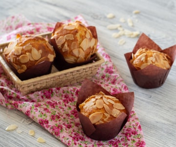 Muffins de ricotta y limón