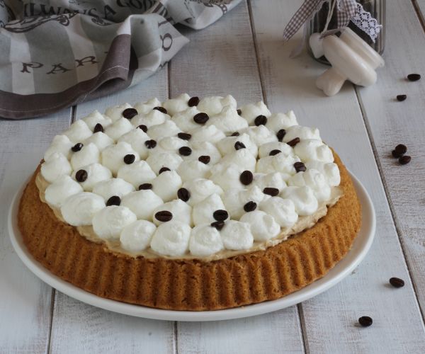 Tarta blanda de café