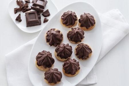 Llamas de chocolate