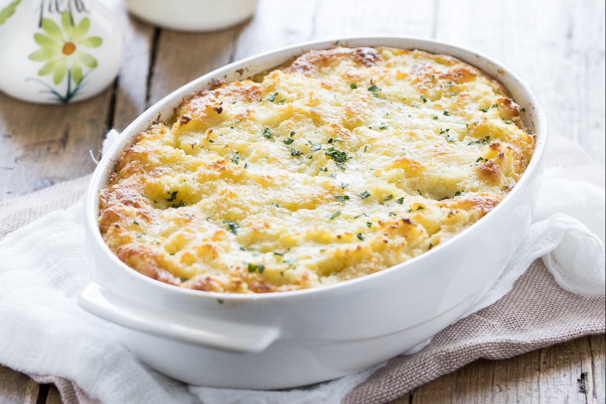 Pastel de coliflor