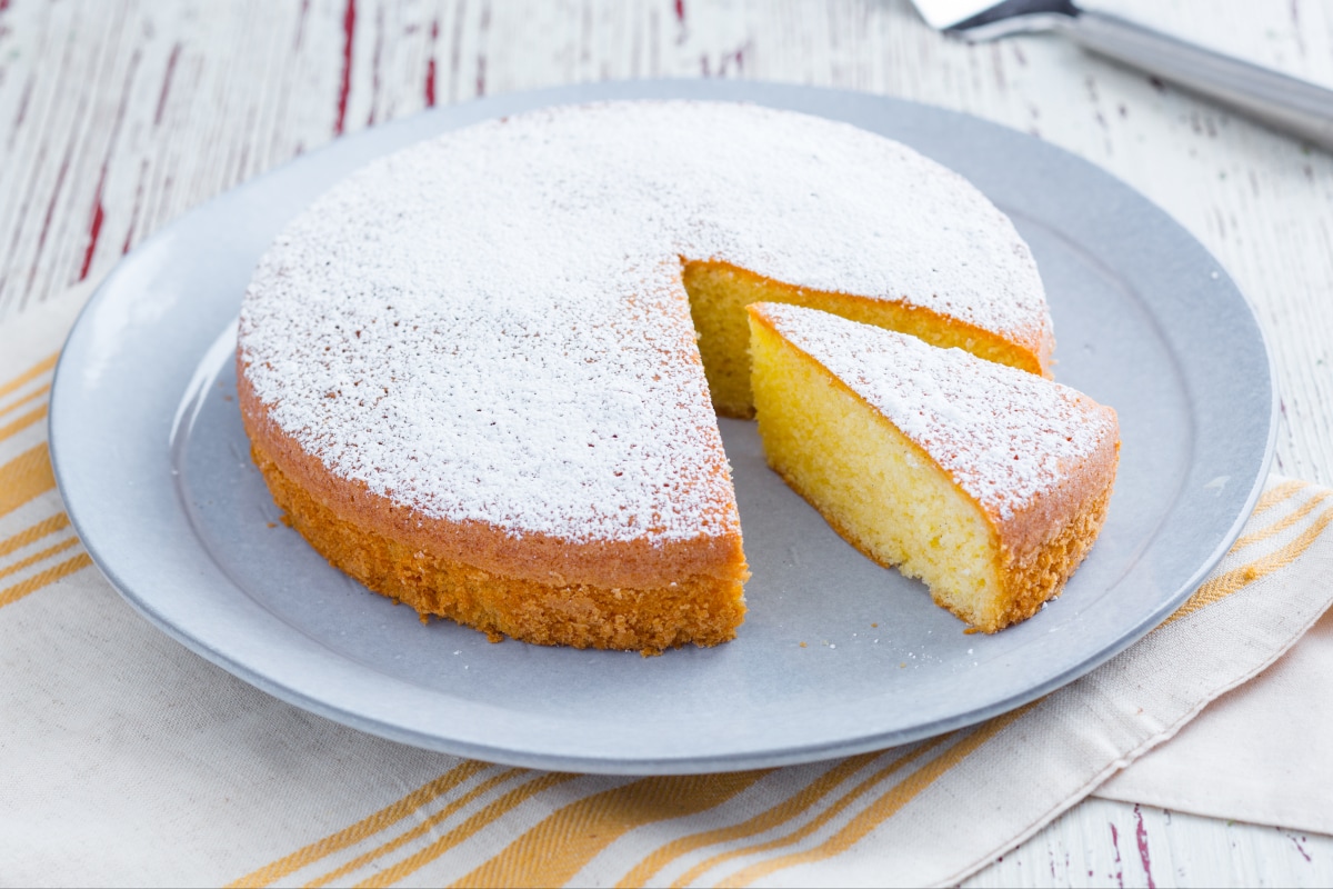 Tarta sin leche