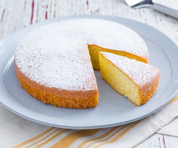 Tarta sin leche