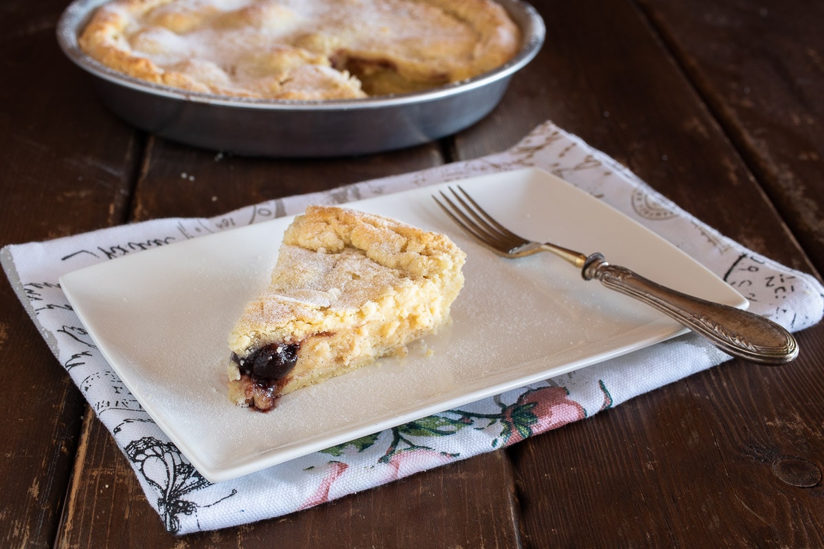 Tarta pasticciotto clásica