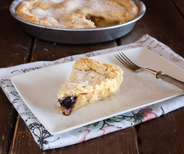 Tarta pasticciotto clásica