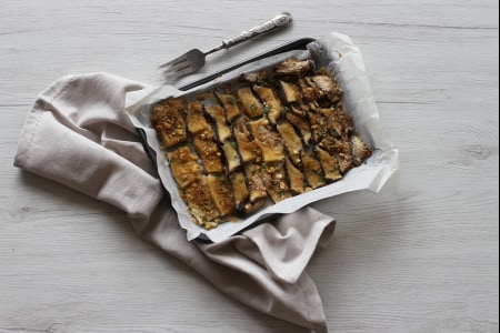 Champiñones gratinados al horno
