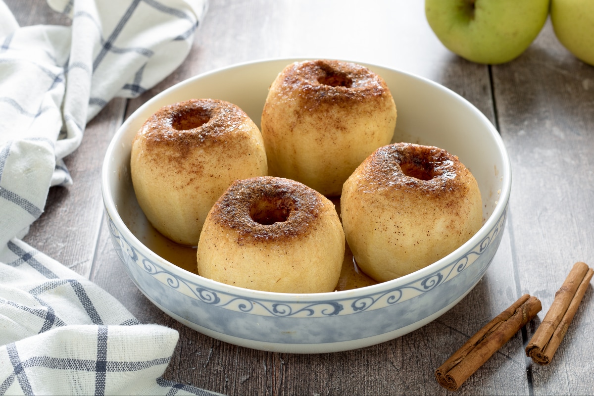 Manzanas al horno
