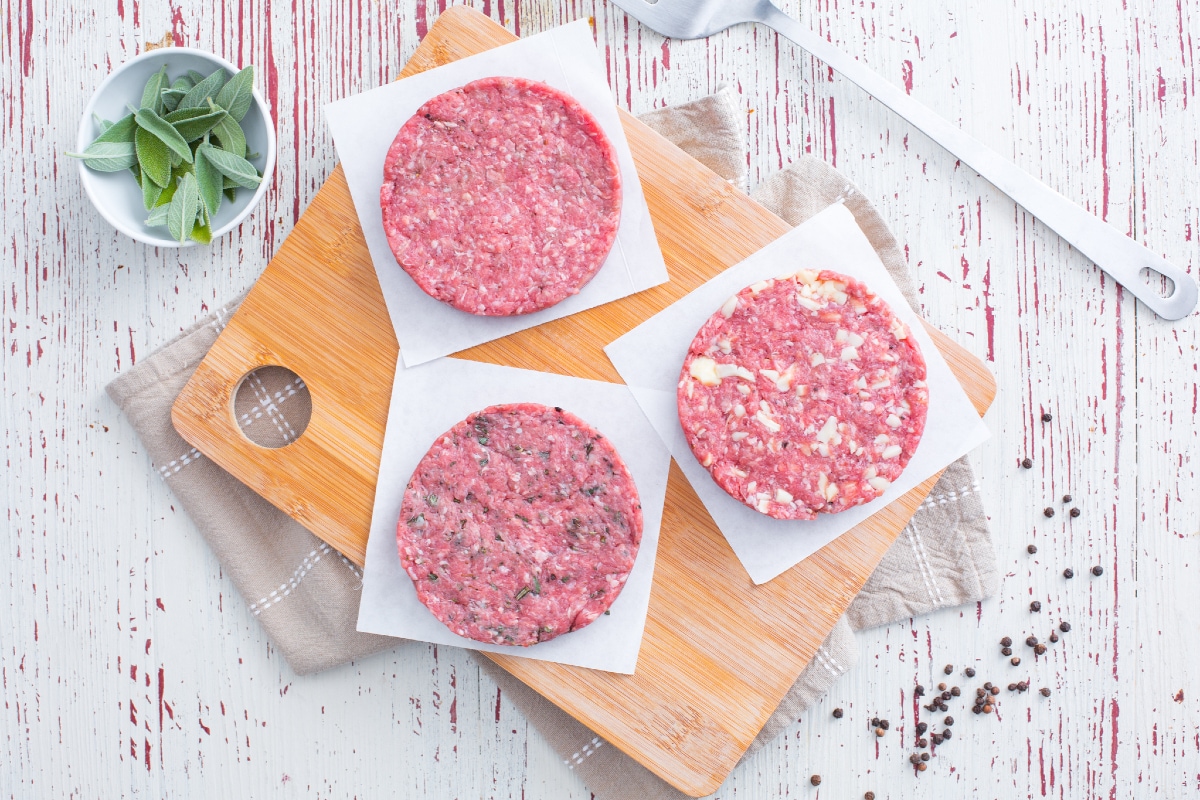 Hamburguesa de carne casera