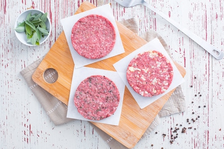 Hamburguesa de carne casera