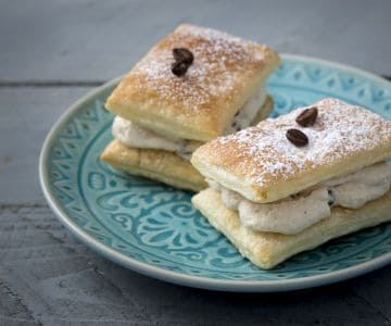 Hojaldres de café