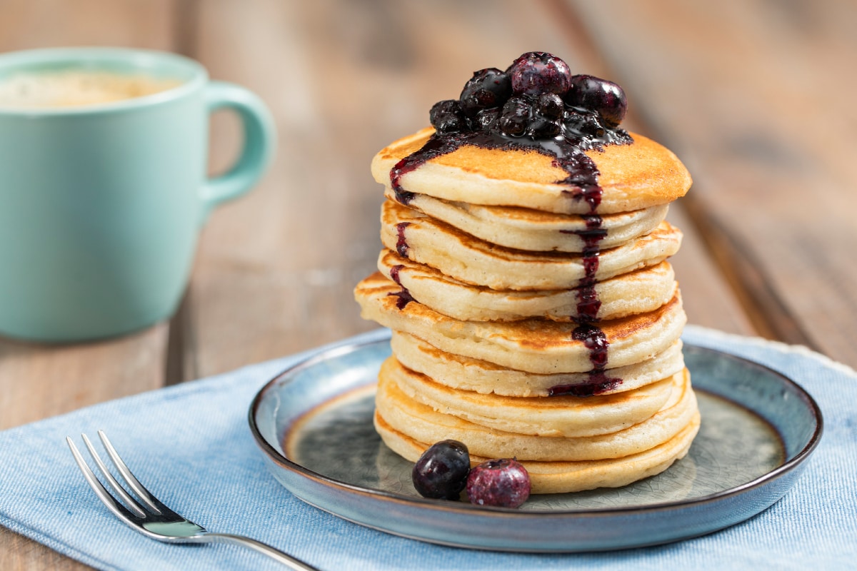 Pancake sin huevo