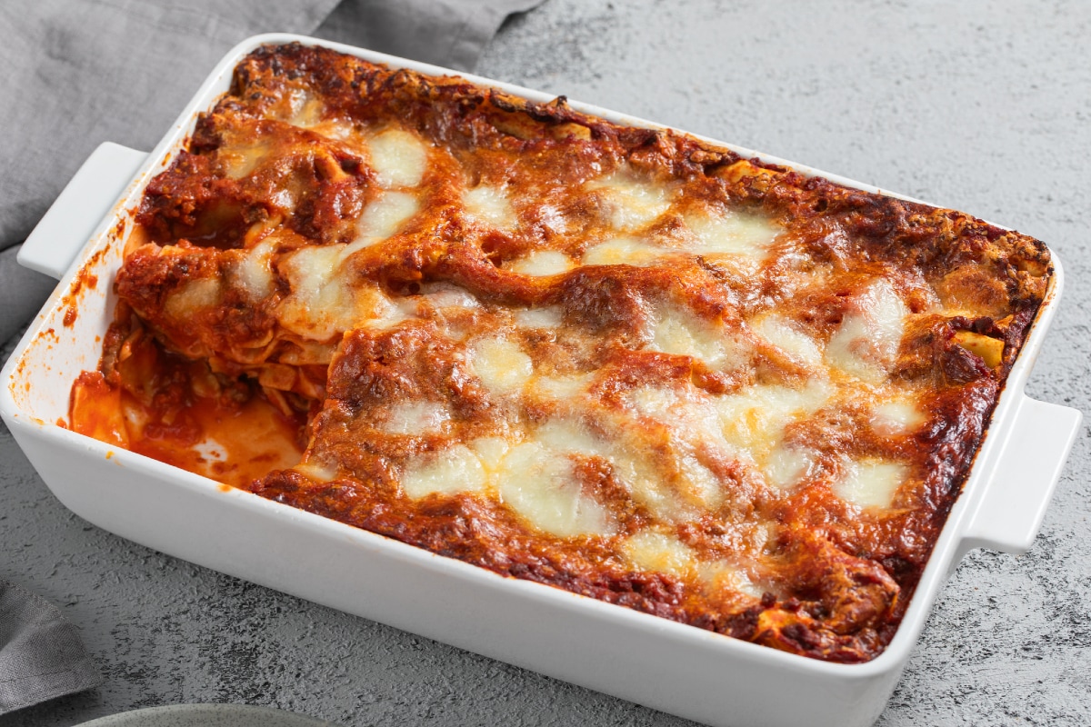 Lasaña al horno