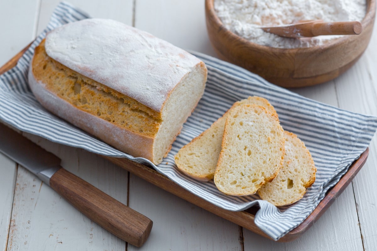 Pan con masa madre