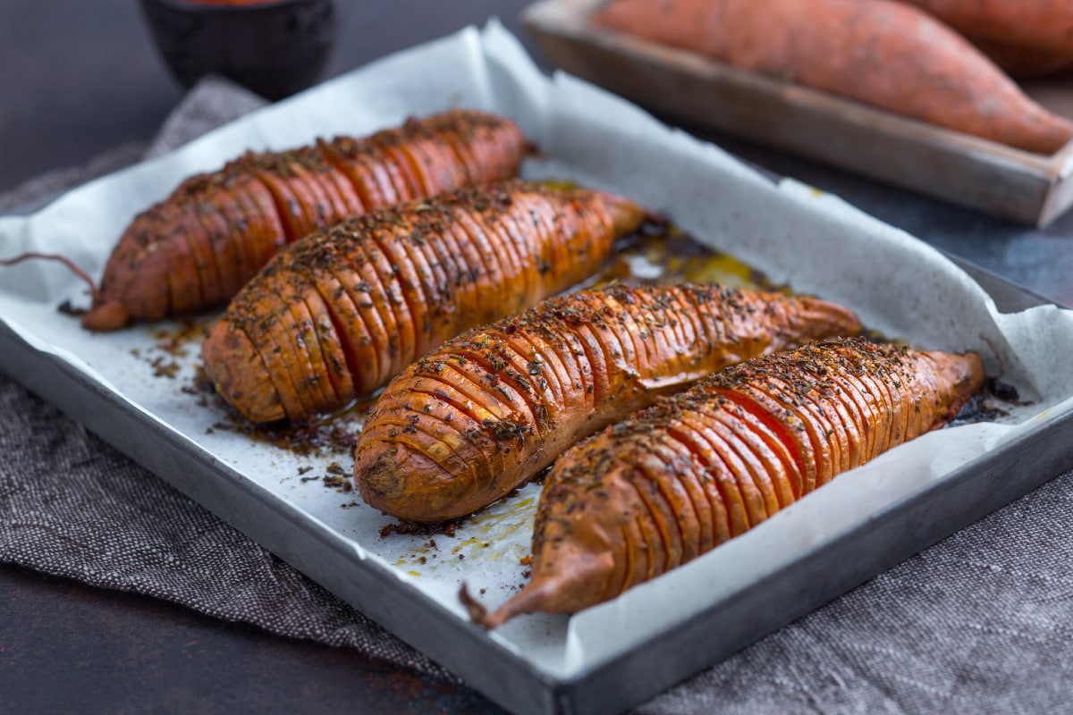 Boniatos al horno