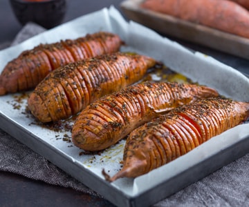 Boniatos al horno