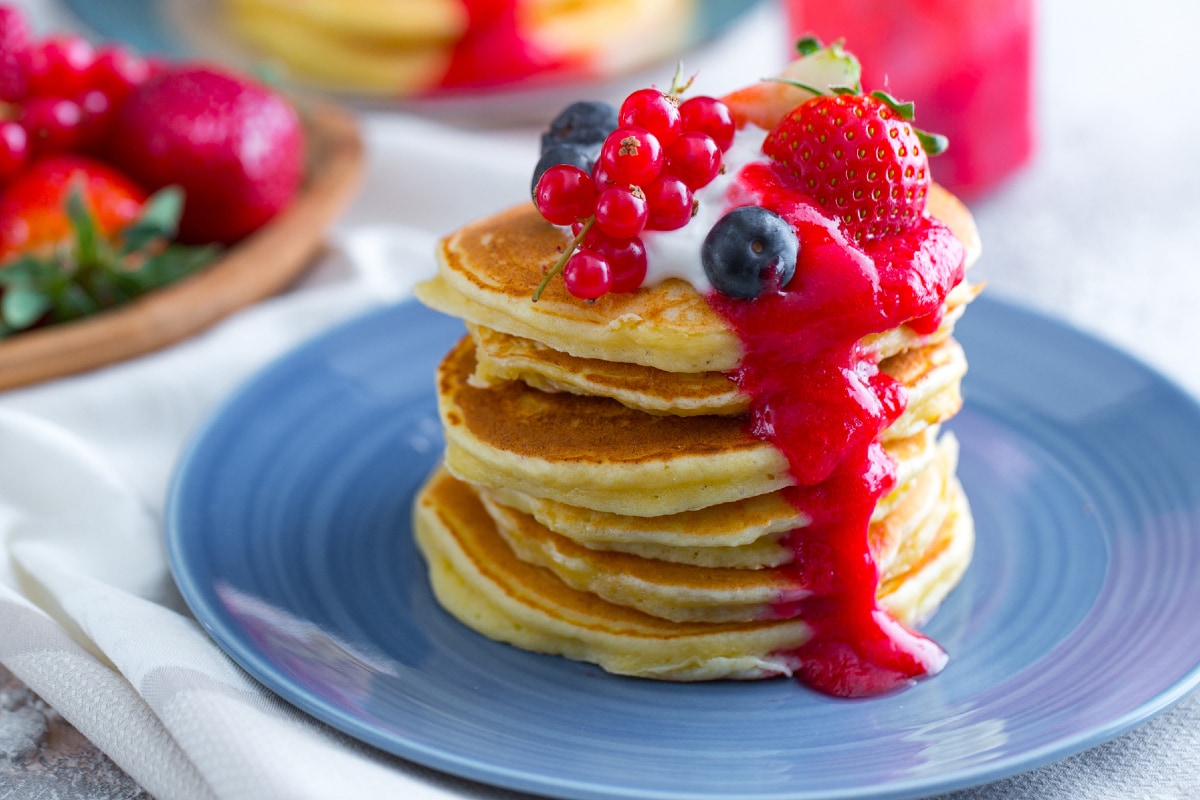 Pancakes de ricotta