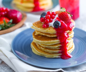 Pancakes de ricotta