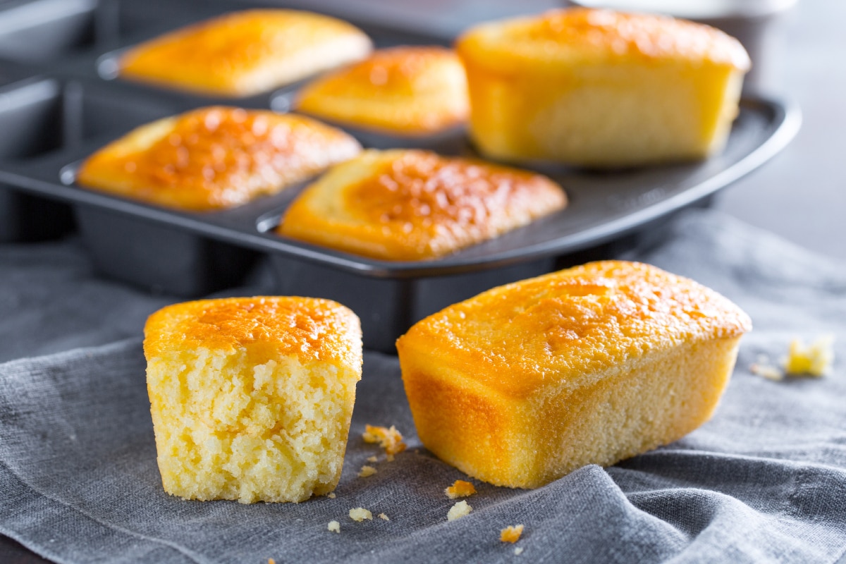 Mini plumcake de yogur