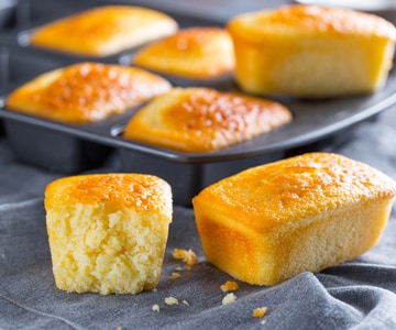 Mini plumcake de yogur