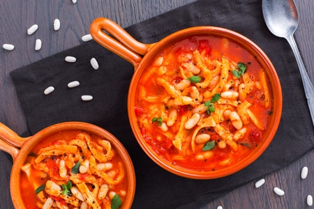Callos con alubias