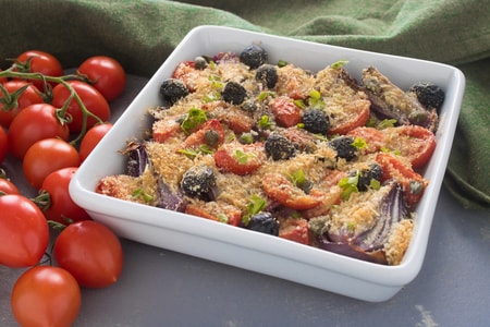 Cebollas gratinadas